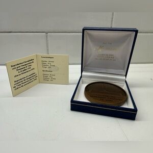Vimy Memorial Bronze Medallion | Limited 200 | France Issued w/ Case